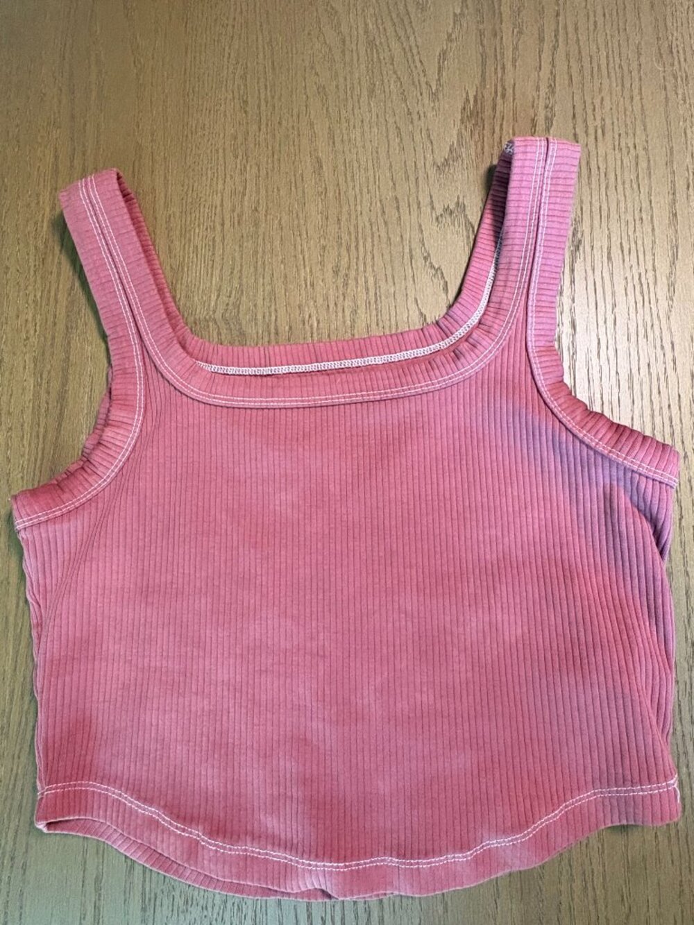 Madewell Cropped Ribbed Crewneck Tank Top - Picture 2 of 6